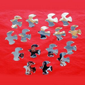 Flame Retardant Pigeon Shaped PVC Confetti